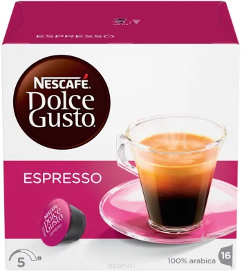 Напиток Espresso 16 капсул DOLCE GUSTO NESCAFE