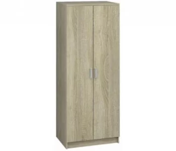 Шкаф двухдверный НК мебель (Хай-тек 80 см дуб сонома)